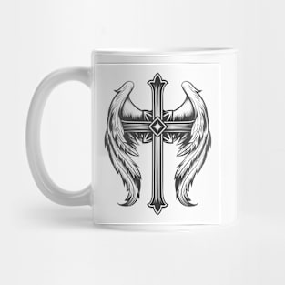 Emblem of Winged Cross Mug